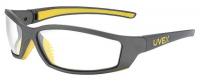 5CHD2 Safety Glasses, Clear, Scratch-Resistant