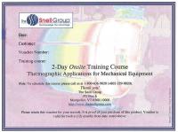 5CVR3 Thermography Training, Onsite, Mechanical
