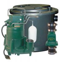 5CZG1 Drain Pump System, 1/2 HP, 115 V, 9.4 A