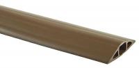 5D694 Floor Cable Cover, Brown, 25Ft