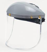 5DAD1 Ratchet Faceshield Assembly, Gry, 8x15-1/2