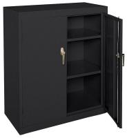 5DAZ9 Counter Storage Cabinet, Welded, Black