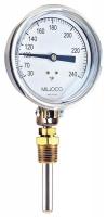 5DJF5 Vapr Tensn Therm, 3-1/2In Dial, 30to240F