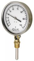 5DJF7 Vapr Tensn Therm, 4-1/2In Dial, 30to240F
