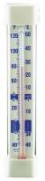 5DJH7 Thermometer, Vert, Stick On, -40 to120F, NSF