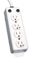 5DLJ2 Outlet Strip, Hospital Grade, 4 Outlets