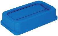 5DMY6 Square Drop Lid, Blue, 23 Gal