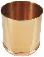 5DPF9 Separator Pan, Brass, 8 In Dia, 8 In Deep