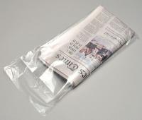 5DTW7 Newspaper Bags, 5-1/2x15 In, PK 2000