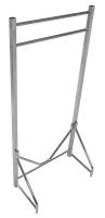 5DYA7 Coat Rack, Floor Stand, Single, 48 In W