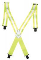 5DYK6 Suspenders, Yellow Lime, Universal