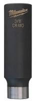 5EAZ8 Impact Socket, 3/8 Dr, 9/16 In, 2 1/2 In L