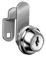 5EKR2 Disc Tumbler Cam Lock, Nickel, Key C205A