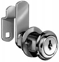 5EKX0 Disc Cam Lock, Nickel, Master Keyed