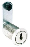 5EKT3 Disc Tumbler Cam Lock, Nickel, Key C415A