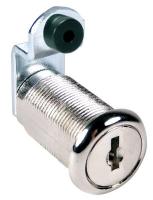5EKV0 Disc Tumbler Cam Lock, Nickel, Key C205A