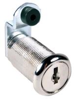 5EKW8 Disc Tumbler Cam Lock, Nickel, Key C205A
