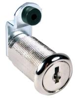 5EKY0 Disc Tumbler Cam Lock, Nickel, Key C420A
