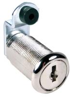 5EKY1 Disc Tumbler Cam Lock, Nickel, Key C642A