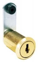 5EKY6 Disc Tumbler Cam Lock, Brass, Key C346A