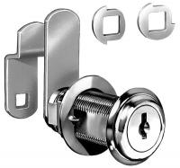 5ELA4 Disc Tumbler Cam Lock, Brass, Key C346A