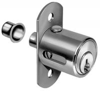 5ELC7 Sliding Door Lock, Chrome, Key 107