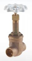 5EMW3 Gate Valve, 3/8 In., Solder, Bronze