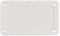 5EPC2 Blank Tag, 1-1/2 x 3 In, Wht, Plstc