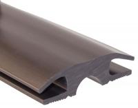 5EPD6 Threshold, Vinyl, Black, 36 In.