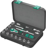 5EPL8 Socket Set, 1/4 Dr, 6 Pt, SAE, 15 Pc