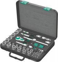 5EPN4 Socket Set, 3/8Dr, 6 Pt, 6-24mm, 43 Pc