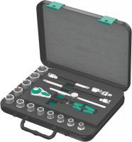 5EPN5 Socket Set, 3/8 Dr, 6 Pt, SAE, 17 Pc