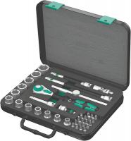 5EPN6 Socket Set, 3/8 Dr, 6 Pt, SAE, 38 Pc