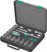 5EPP0 Socket Set, 1/2Dr, 6Pt, 10-32mm, 22 Pc