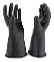 5EU26 Electrical Gloves, Size 7, Black, PR