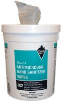 5EWA4 Antimicrobial Hand Wipes, Canister, PK 200