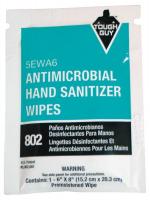 5EWA6 Antimicrobial Hand Wipes, Neutral, PK 100