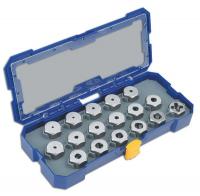 5EWL3 Self Align Die Set, #4-1/2, 1 In Hex, 17Pc