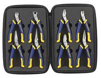 5EWN5 Mini Plier Set, Soft Grip, 8 Pc