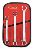 5F360 Flare Nut Wrench Set, 12 Pt, 3/8-11/16, 3Pc