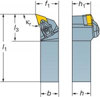 5FFG3 General Turning Tool, DDQNL 16 4D