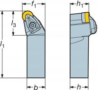 5FFG8 General Turning Tool, DRSNR 16 4D