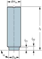 5FFP6 Exchangeable Head Shank, E10-A10-SS-075