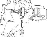 5FGE0 CASSETTE AUTO ADJ FIN CUT, L260.8-3-12L