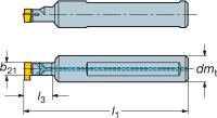 5FGJ0 Internal Boring Bar, MB-A0625-08-09