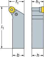 5FGT4 General Turning Tool, PRGCL 2525M 10