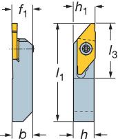 5FGV9 General Turning Tool, QS-SMALR 083X