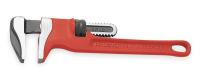 5FY89 Straight Spud Pipe Wrench, 12 in. L