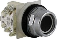 5FZJ4 Pushbtn, Nonill., BK, 30mm, 1NO/1NC, Guard