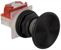 5FZN7 Pushbtn, Non-ill., BK, 30mm, 1NC, 2 1/4InMush